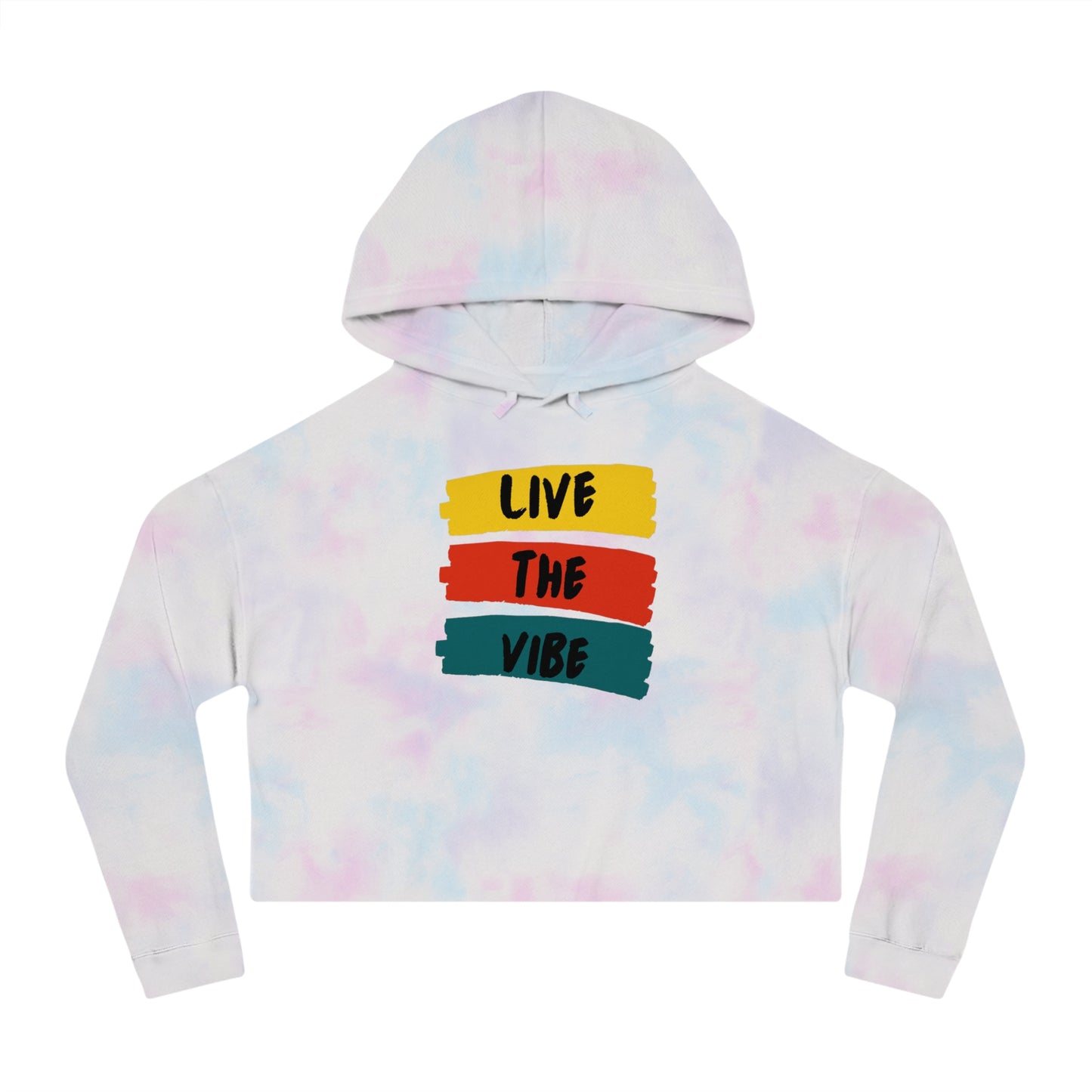 Begetter's Women Cropped Hoodie - Live the Vibe