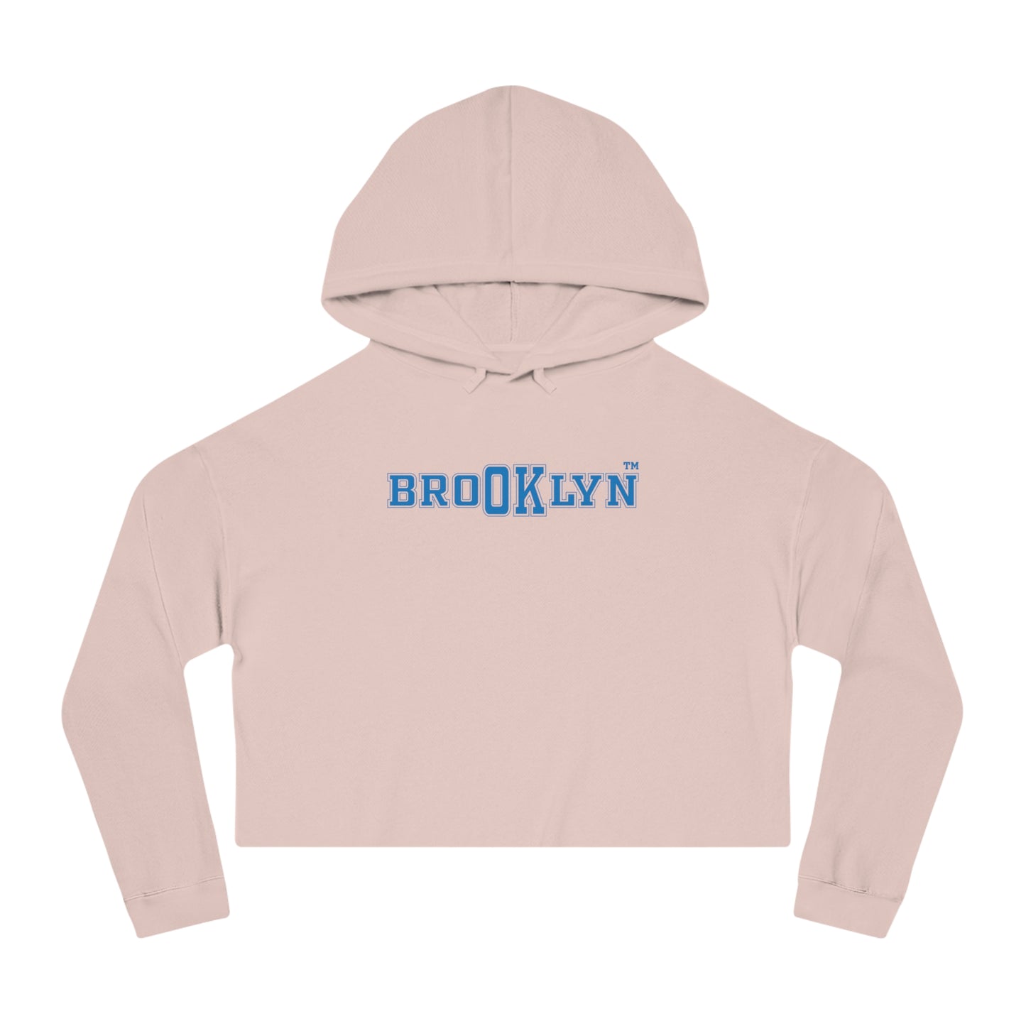 Ok Brooklyn's Women’s Cropped Hooded Sweatshirt