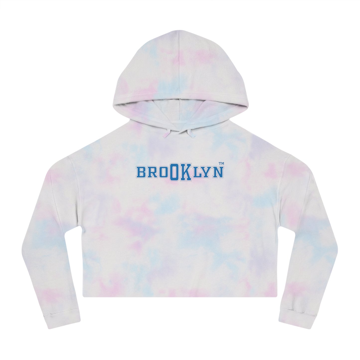 Ok Brooklyn's Women’s Cropped Hooded Sweatshirt