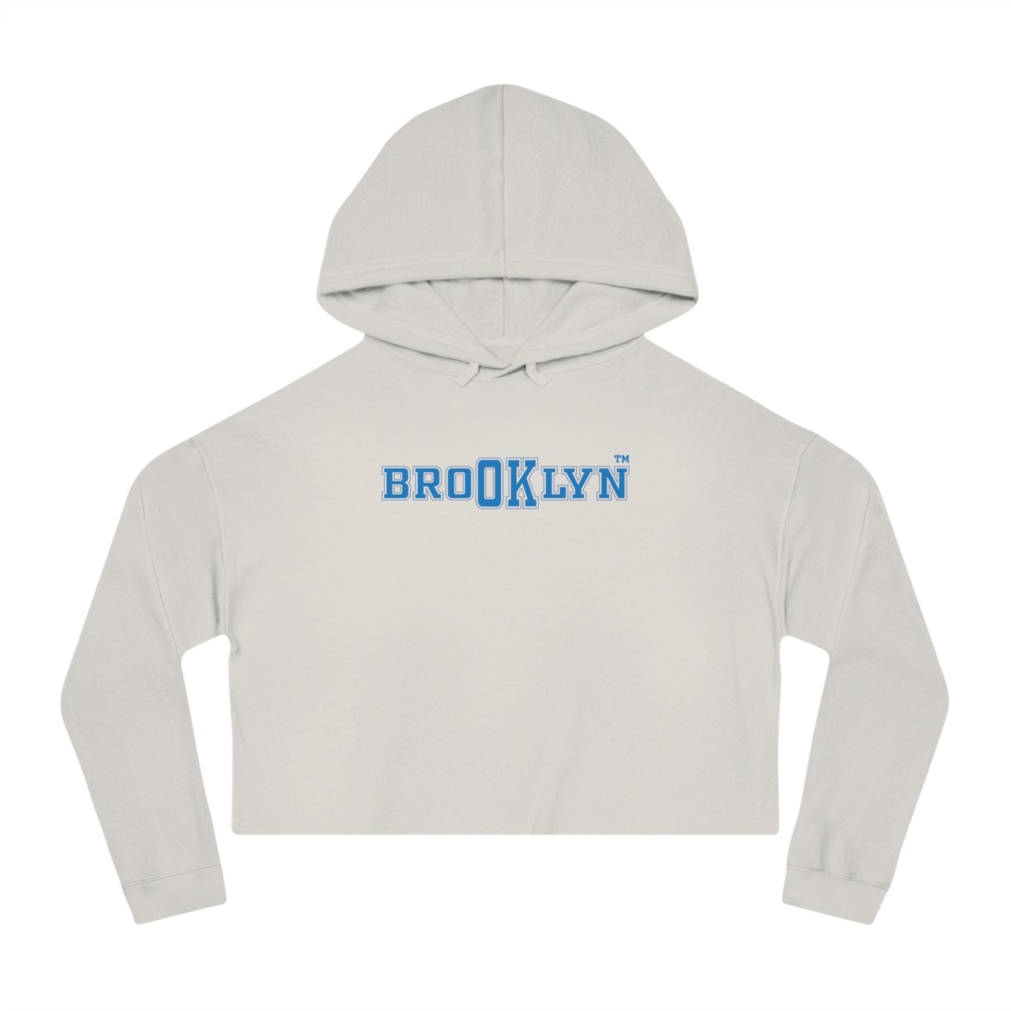 Ok Brooklyn's Women’s Cropped Hooded Sweatshirt