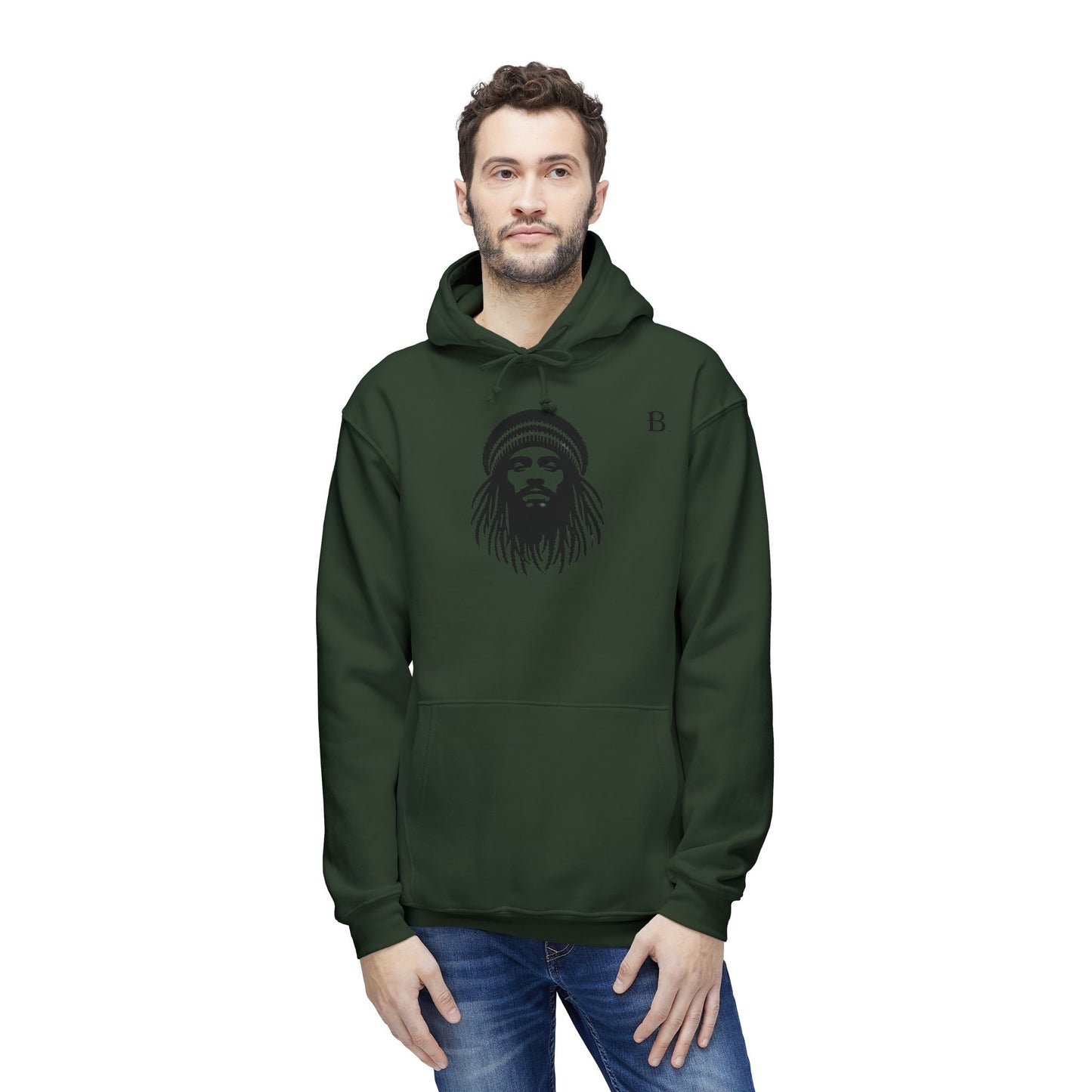 Begetter's Unisex Hooded Sweatshirt, Made in US