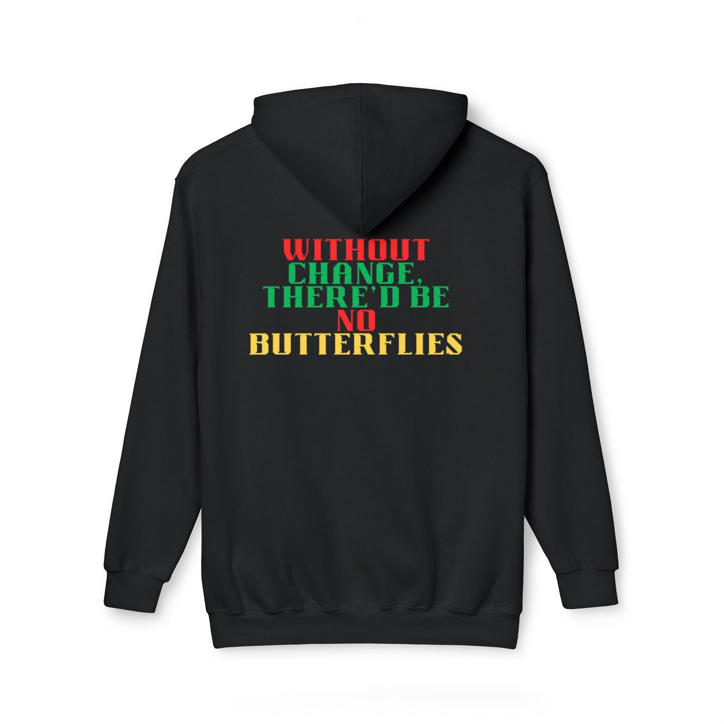 Brooklyn Butterfly Unisex Hooded Sweatshirt, Made in US
