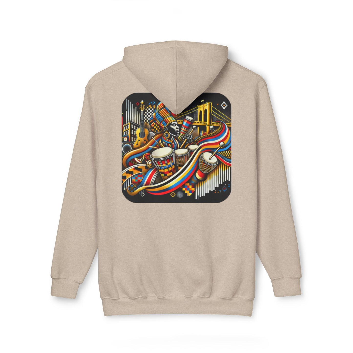 Ok Brooklyn Unisex Hooded Sweatshirt, Made in US