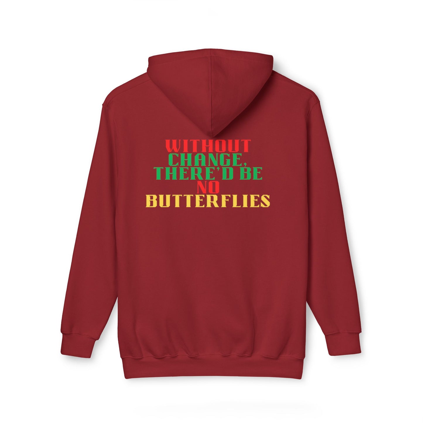 Brooklyn Butterfly Unisex Hooded Sweatshirt, Made in US