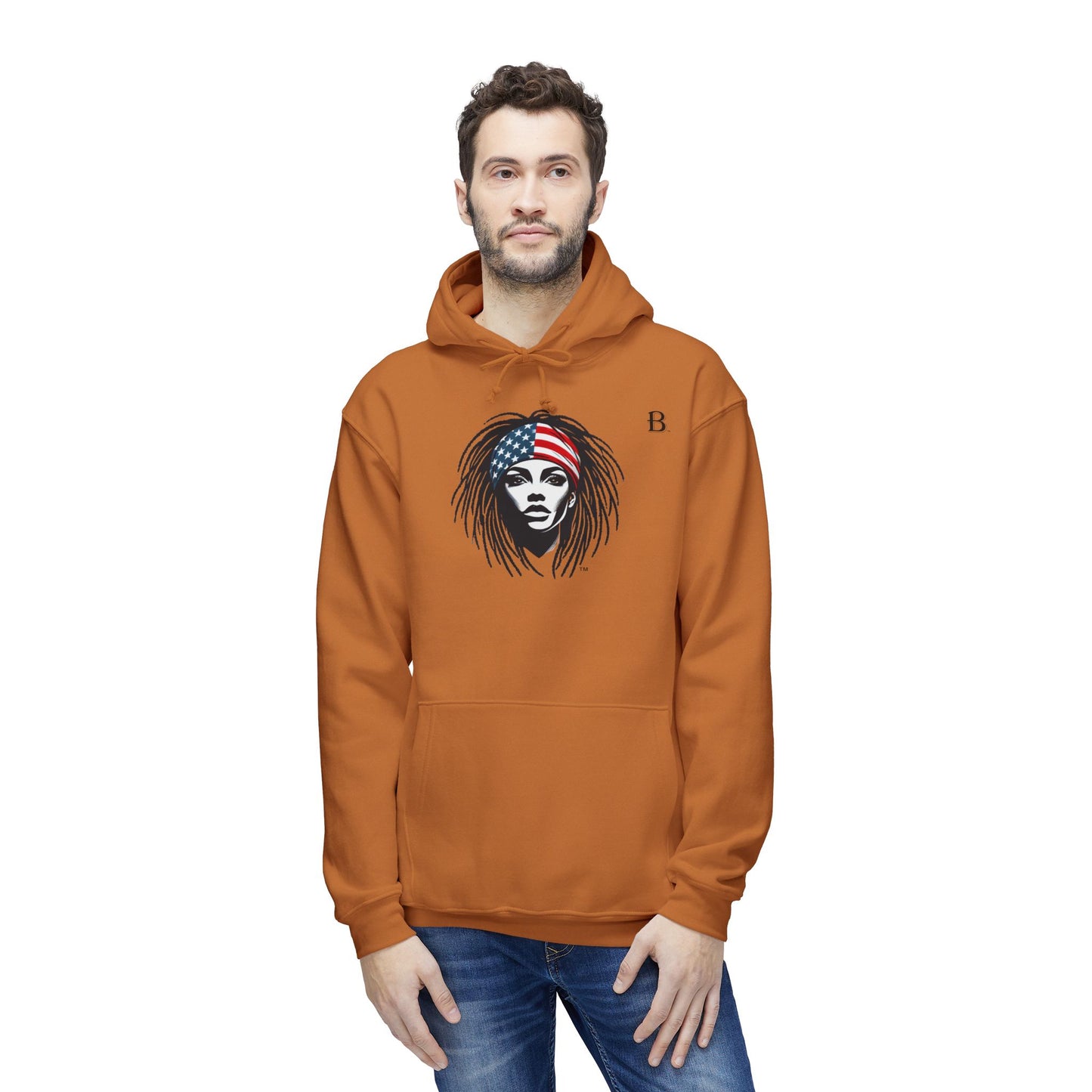Begetter's Unisex Hooded Sweatshirt, Made in US