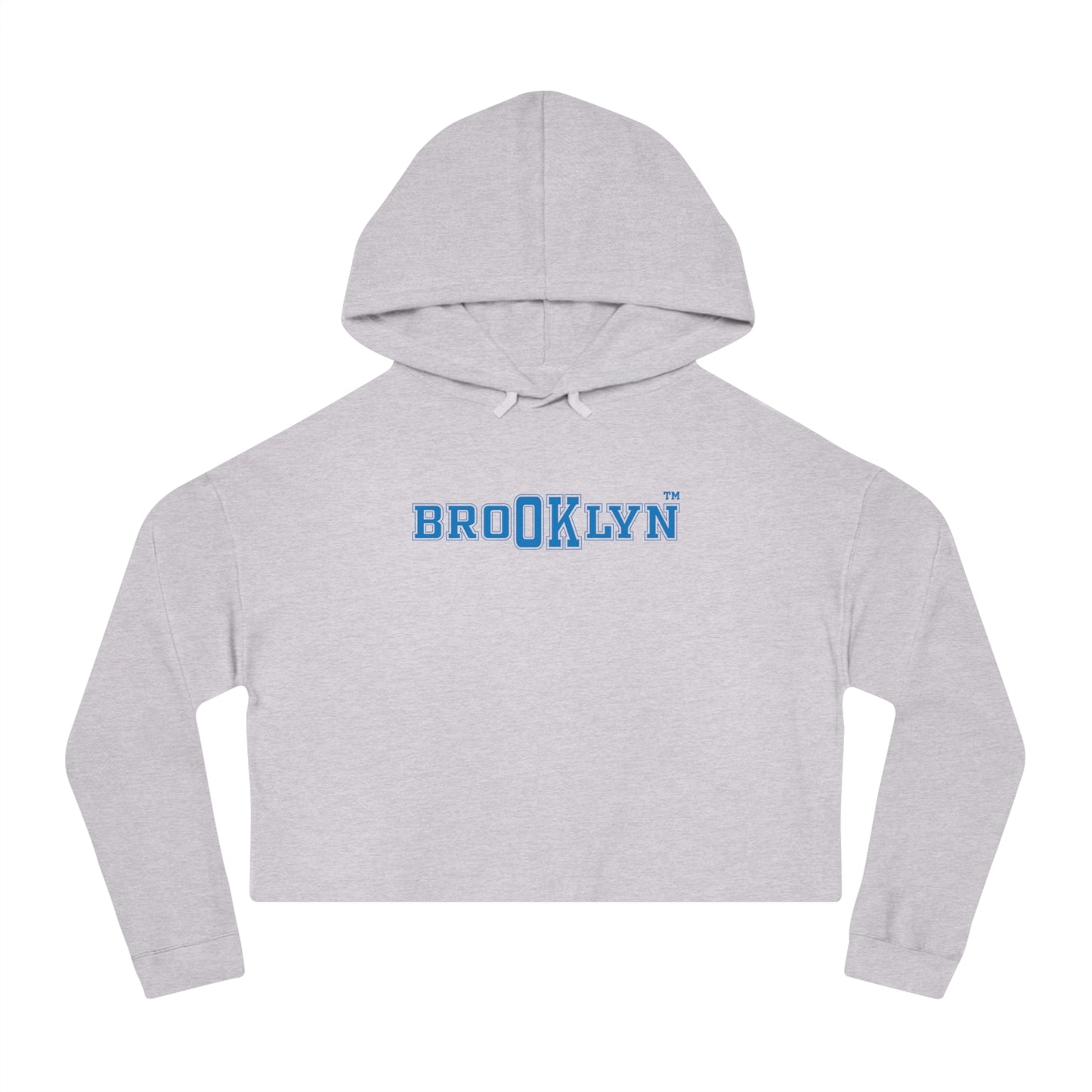 Ok Brooklyn's Women’s Cropped Hooded Sweatshirt