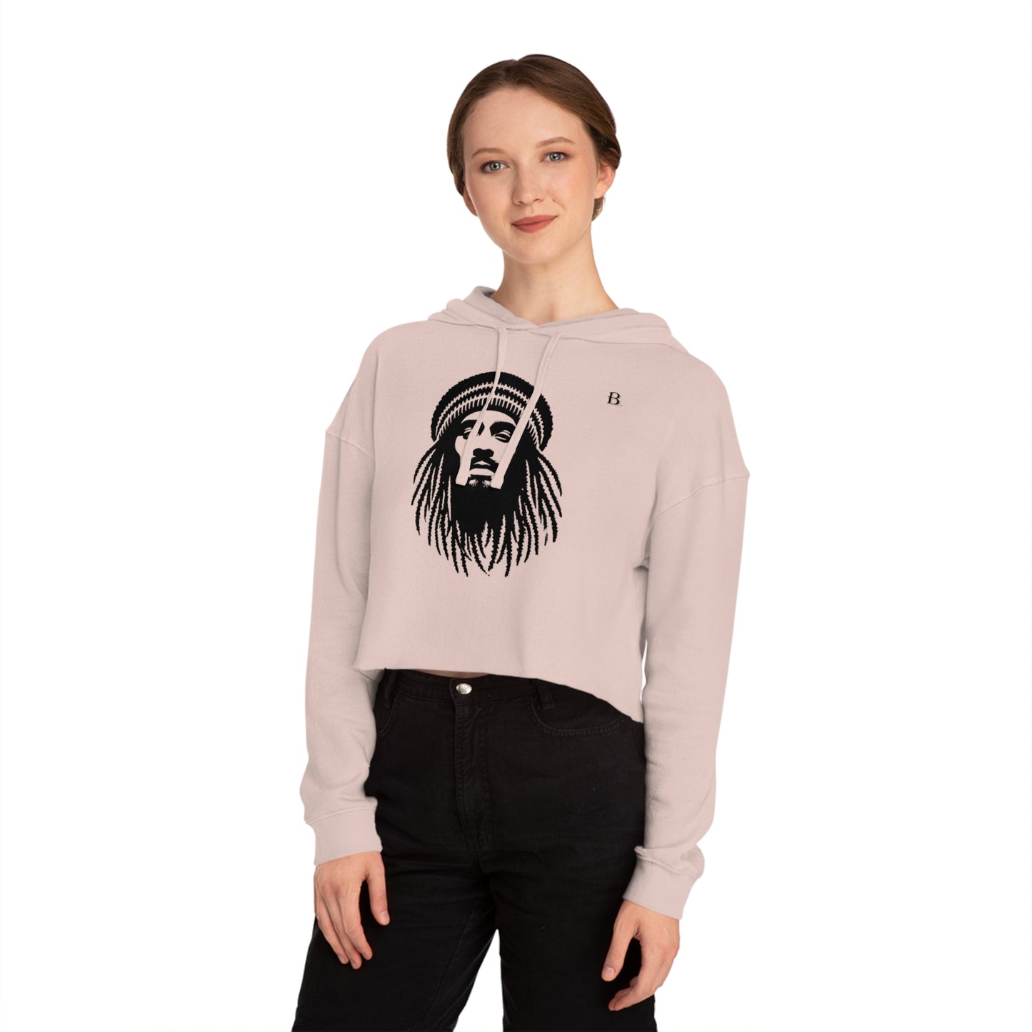 Begetter's Women’s Cropped Hooded Sweatshirt