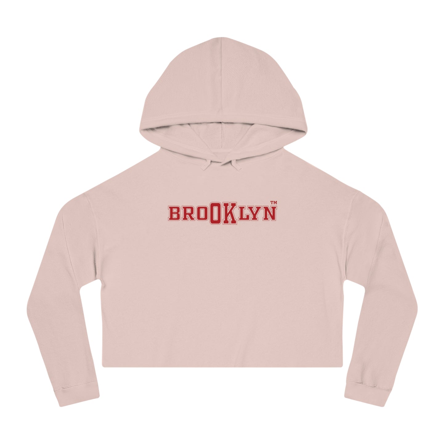 Ok Brooklyn's Women’s Cropped Hooded Sweatshirt