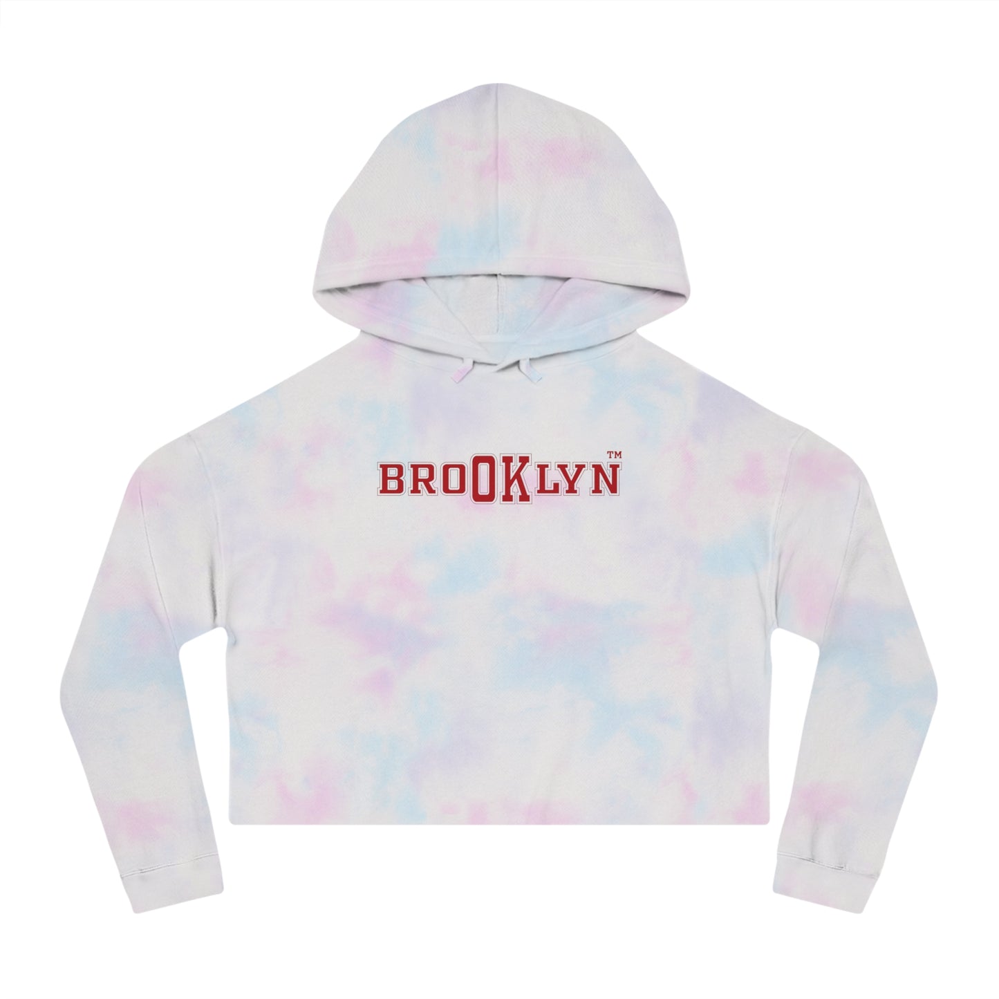 Ok Brooklyn's Women’s Cropped Hooded Sweatshirt
