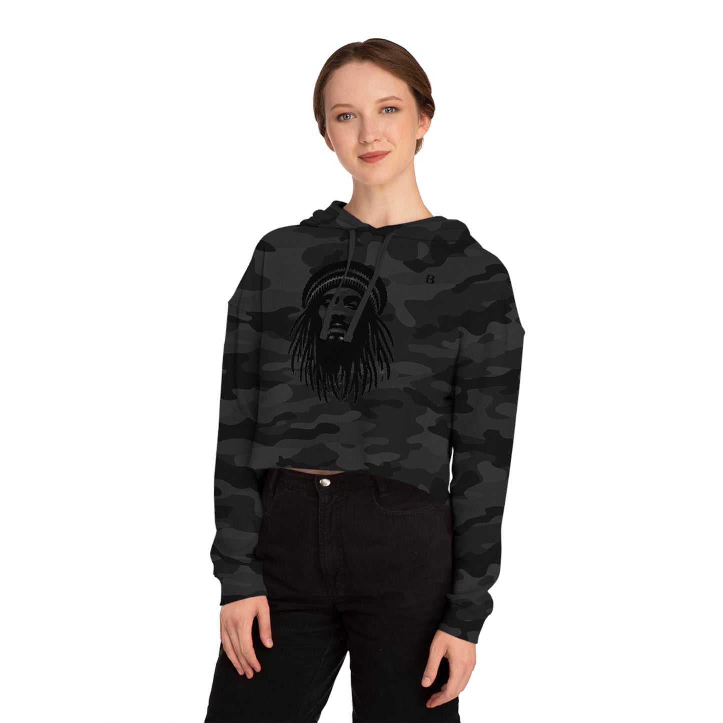 Begetter's Women’s Cropped Hooded Sweatshirt