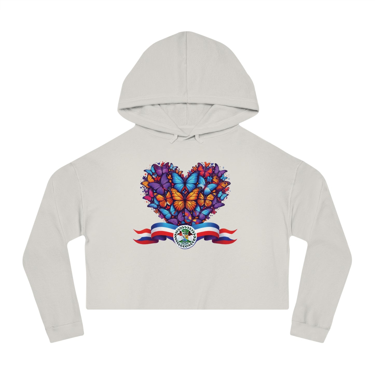 Women’s Cropped Butterfly's Heartland Hooded Sweatshirt
