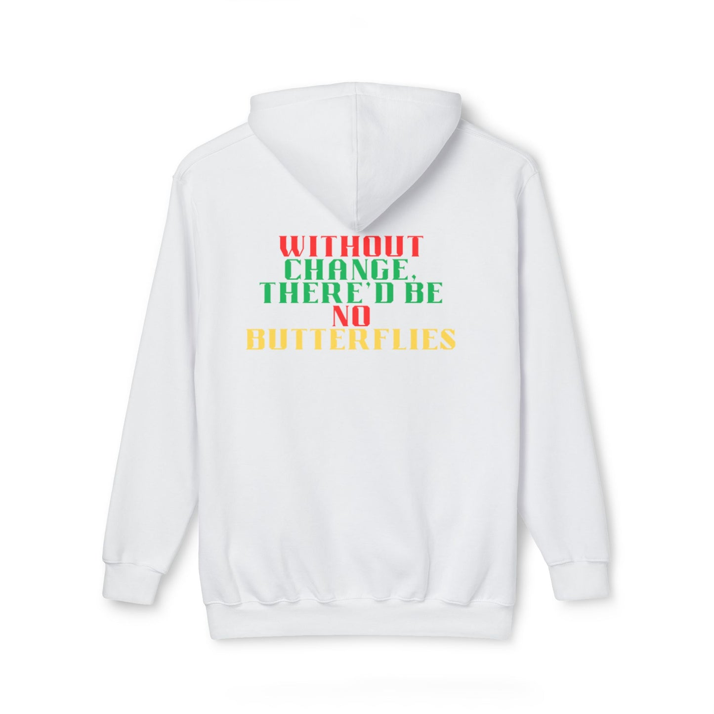 Brooklyn Butterfly Unisex Hooded Sweatshirt, Made in US