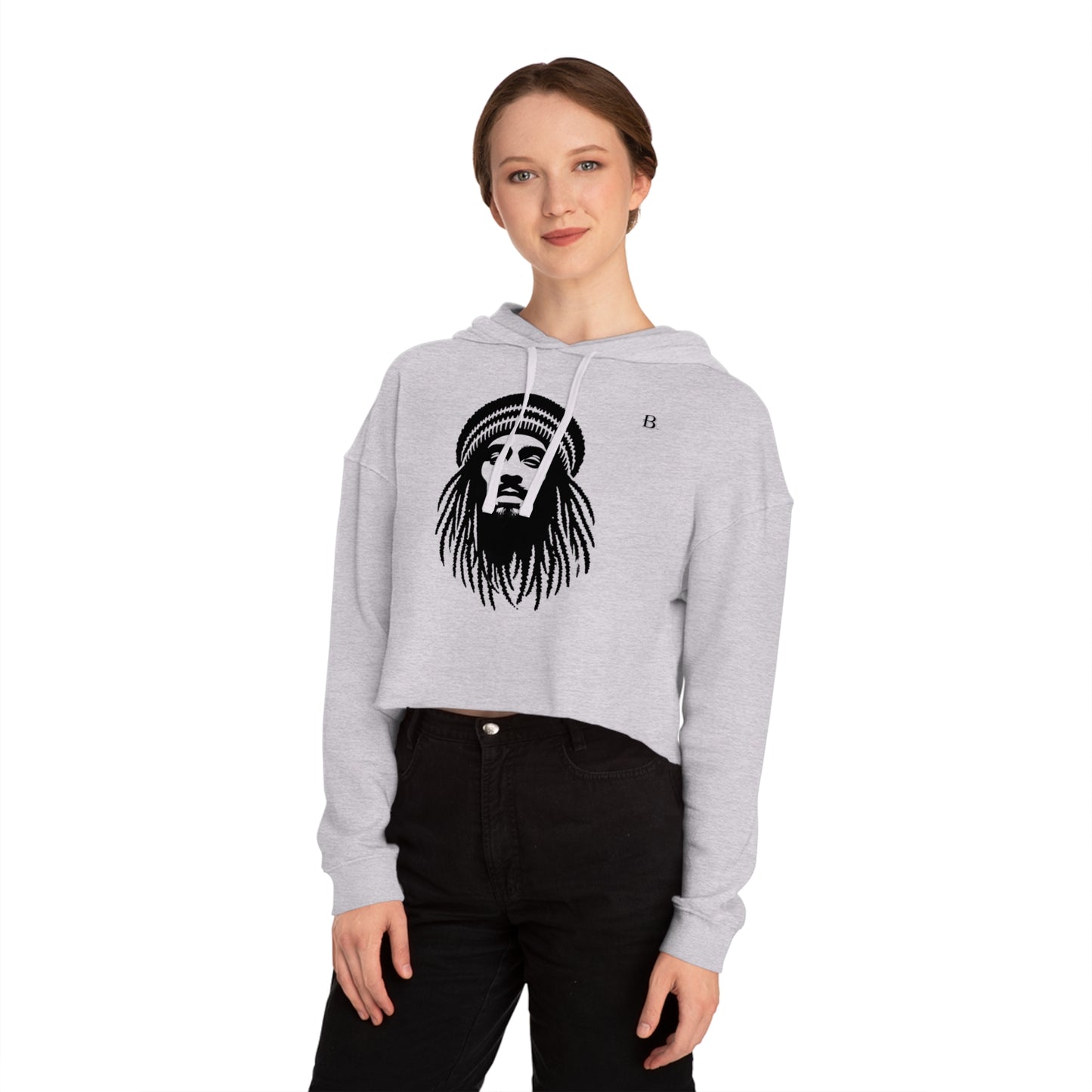 Begetter's Women’s Cropped Hooded Sweatshirt