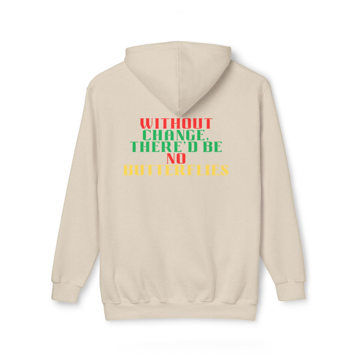 Brooklyn Butterfly Unisex Hooded Sweatshirt, Made in US