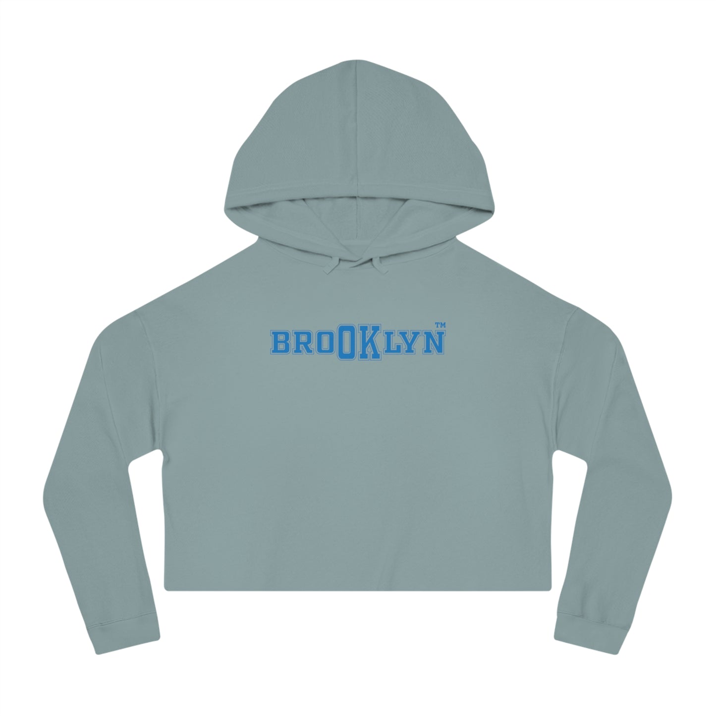 Ok Brooklyn's Women’s Cropped Hooded Sweatshirt