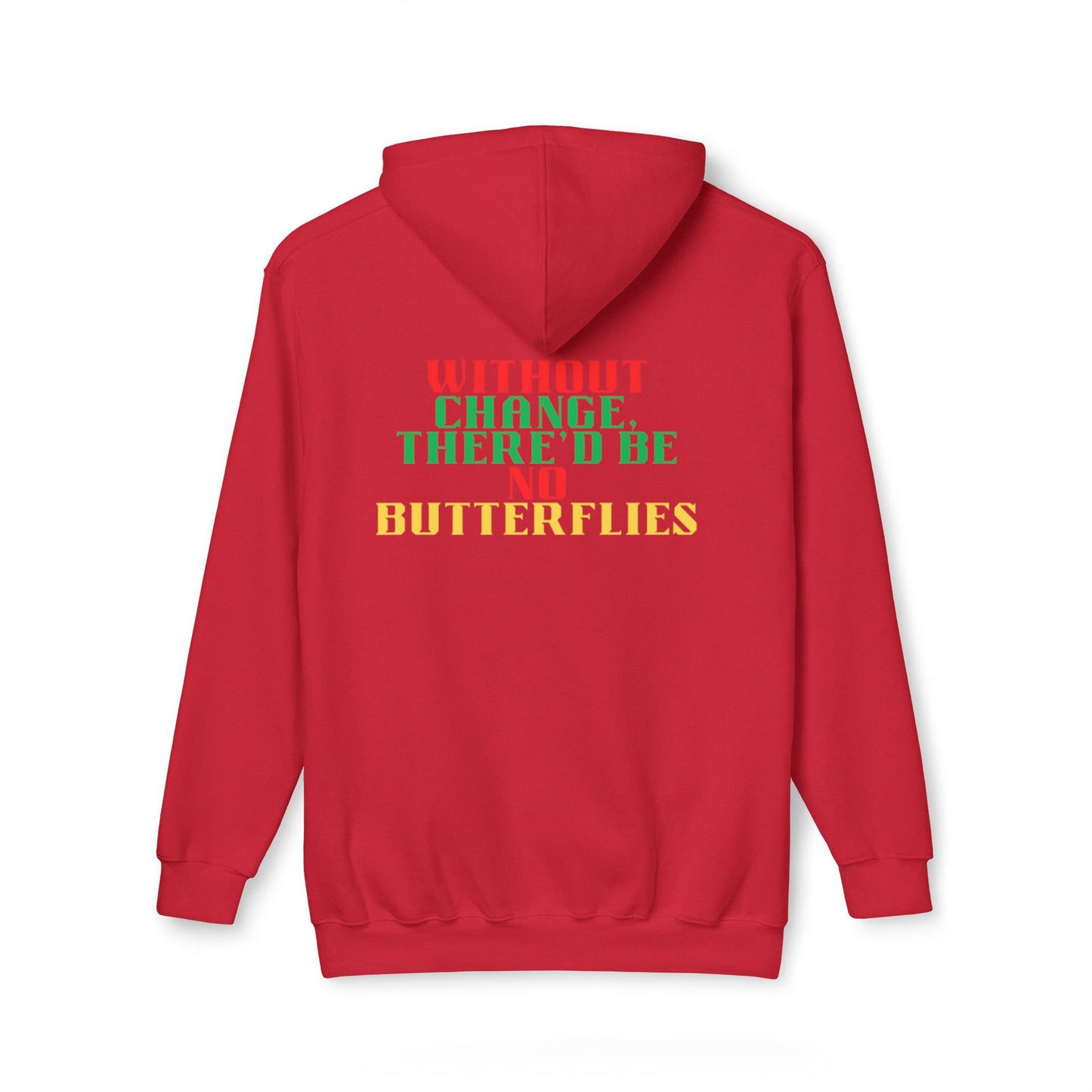 Brooklyn Butterfly Unisex Hooded Sweatshirt, Made in US