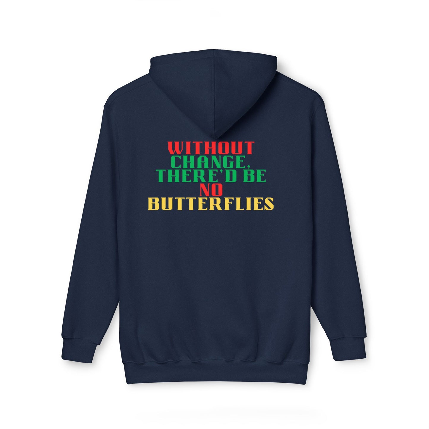 Brooklyn Butterfly Unisex Hooded Sweatshirt, Made in US