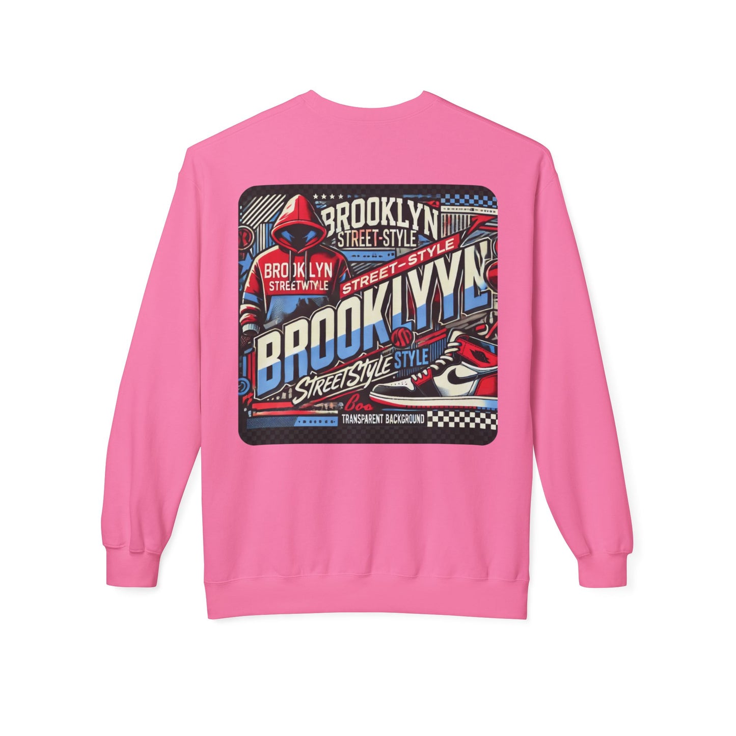 Ok Brooklyn's Unisex Midweight Softstyle Fleece Crewneck Sweatshirt