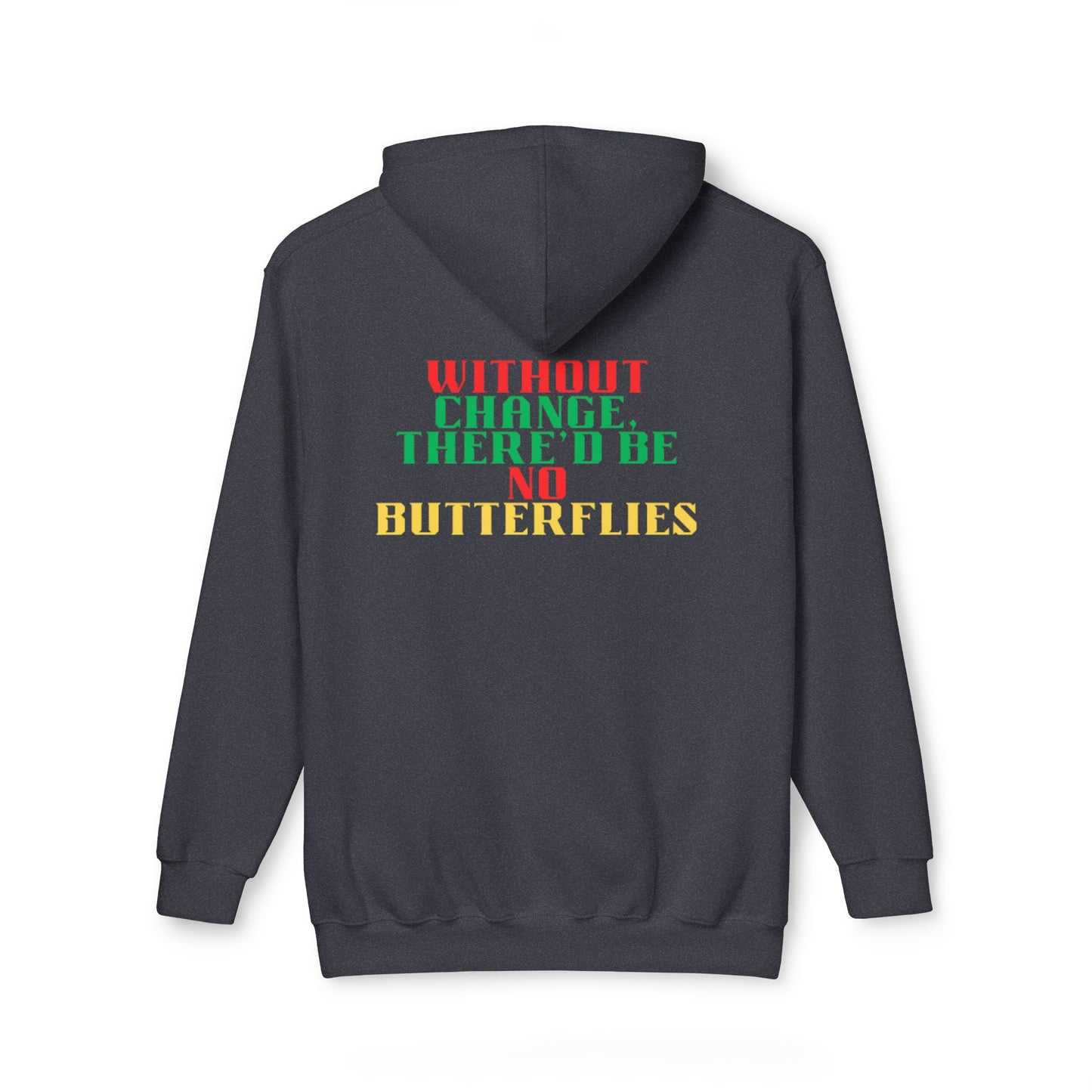 Brooklyn Butterfly Unisex Hooded Sweatshirt, Made in US