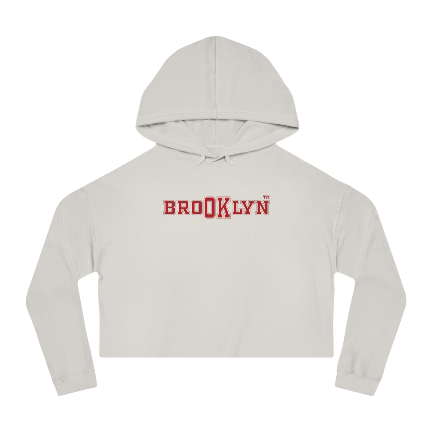 Ok Brooklyn's Women’s Cropped Hooded Sweatshirt