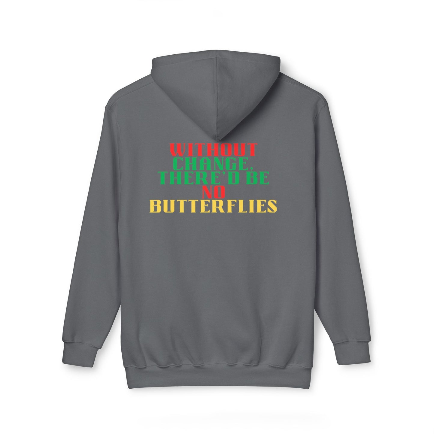 Brooklyn Butterfly Unisex Hooded Sweatshirt, Made in US