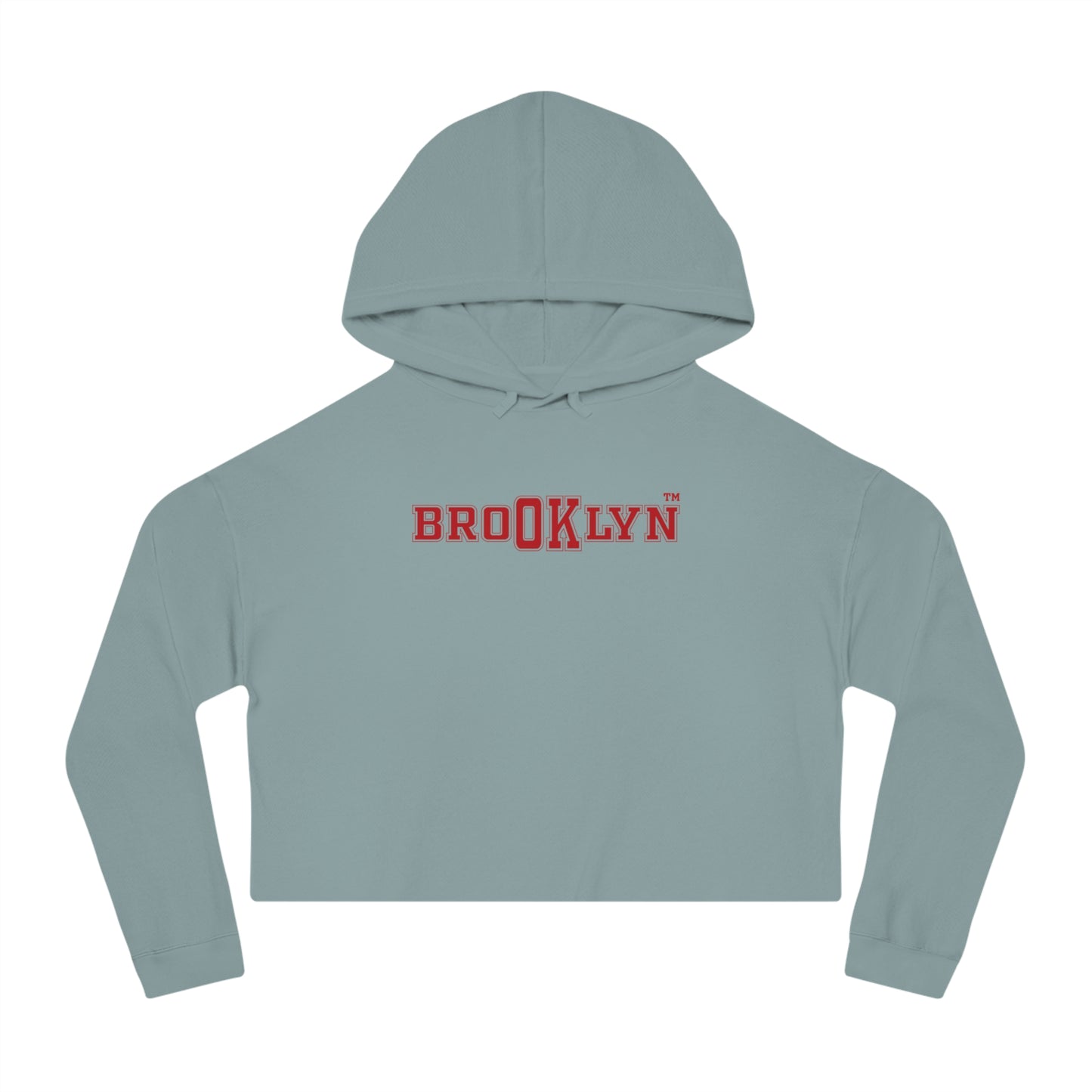 Ok Brooklyn's Women’s Cropped Hooded Sweatshirt