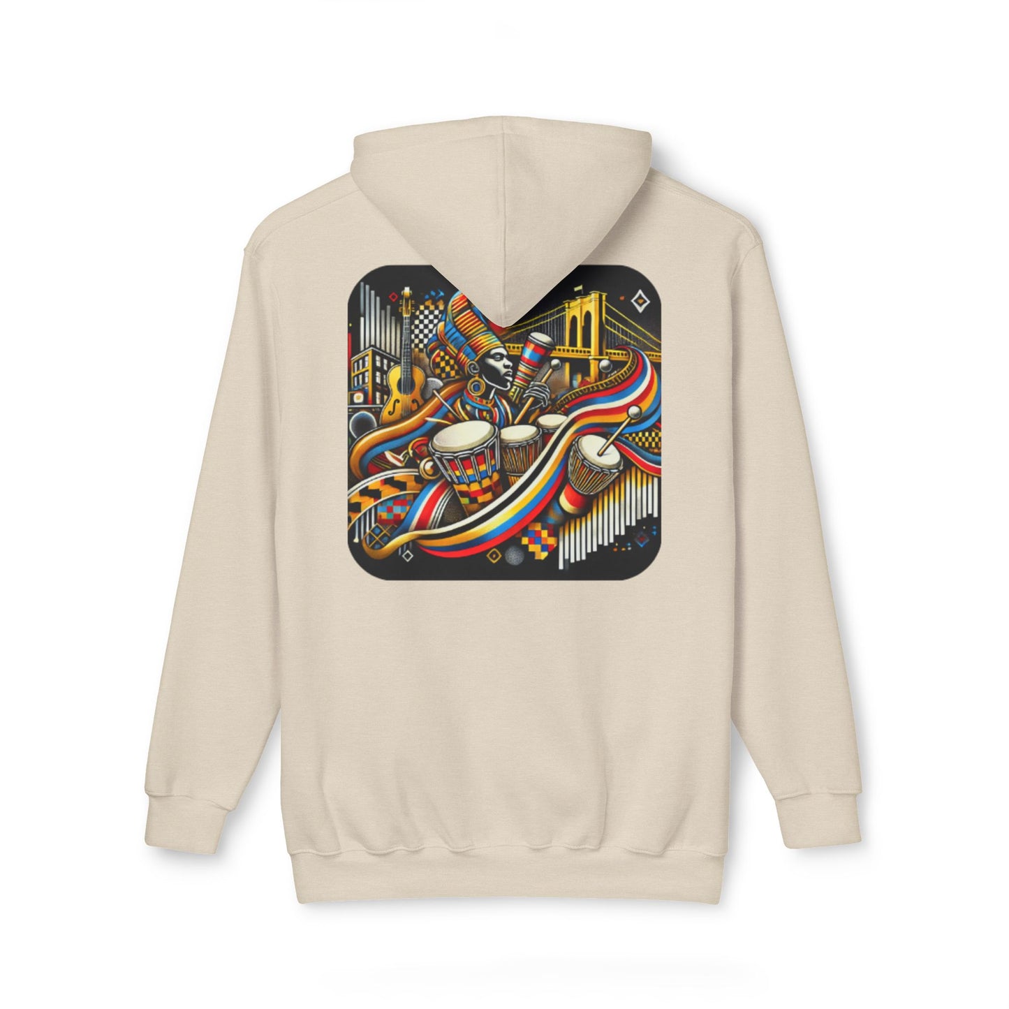 Ok Brooklyn Unisex Hooded Sweatshirt, Made in US