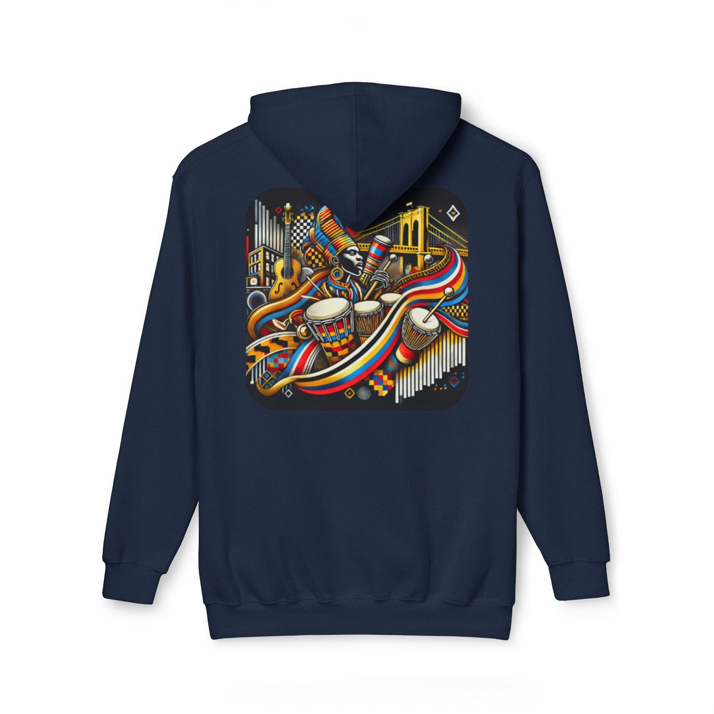 Ok Brooklyn Unisex Hooded Sweatshirt, Made in US