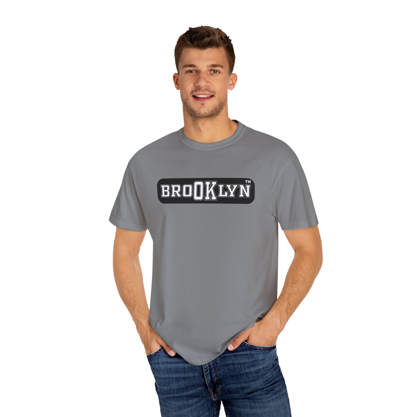 Ok Brooklyn Unisex Garment-Dyed T-shirt (OKBSLW)