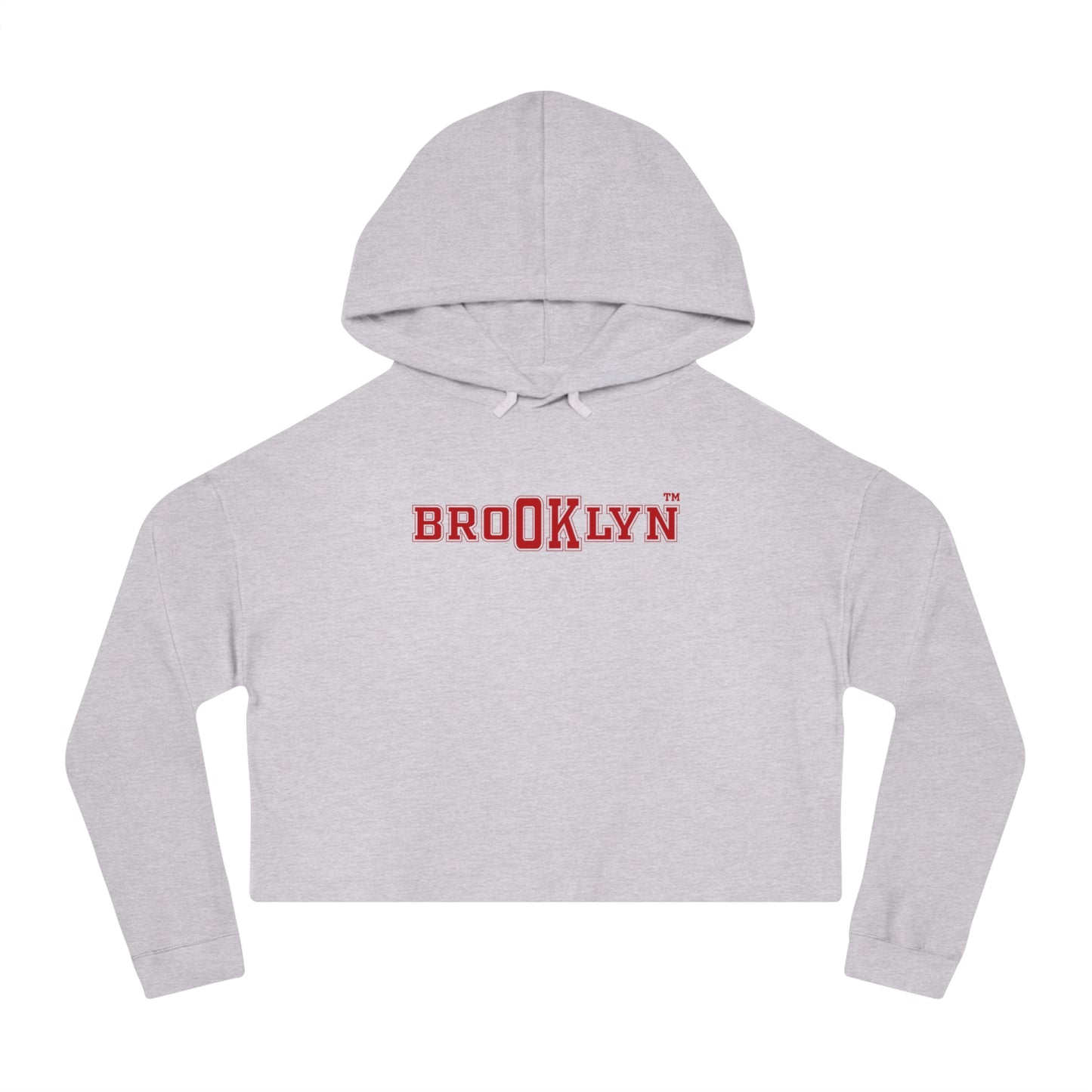 Ok Brooklyn's Women’s Cropped Hooded Sweatshirt
