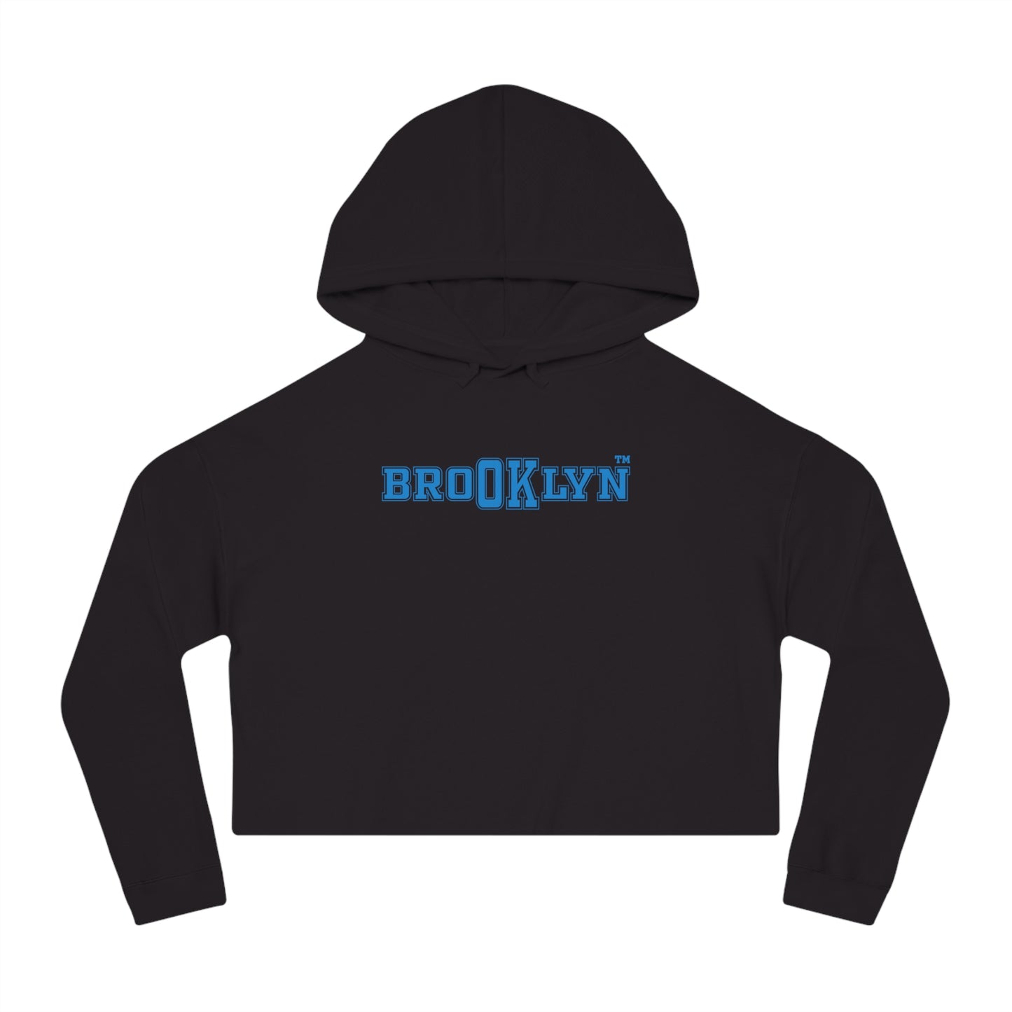 Ok Brooklyn's Women’s Cropped Hooded Sweatshirt