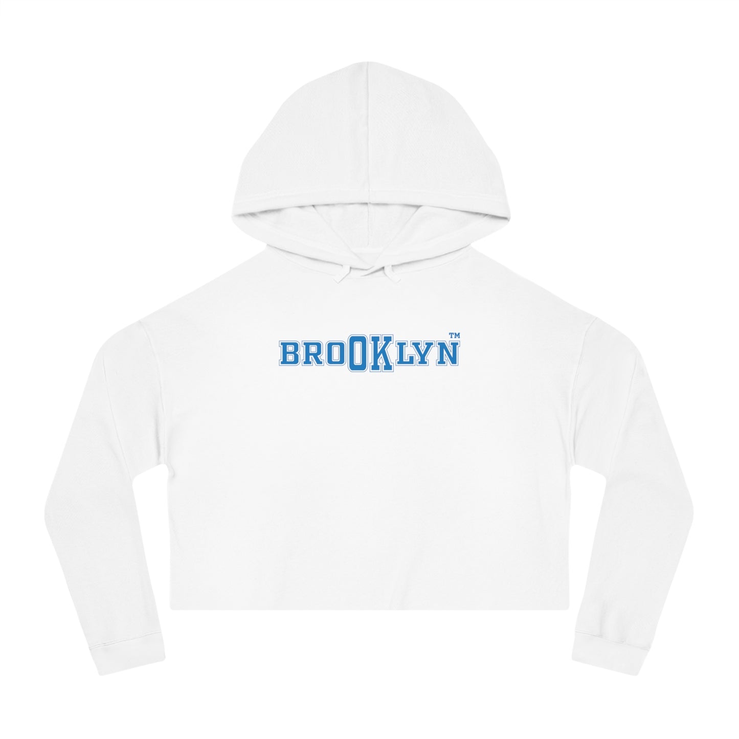 Ok Brooklyn's Women’s Cropped Hooded Sweatshirt