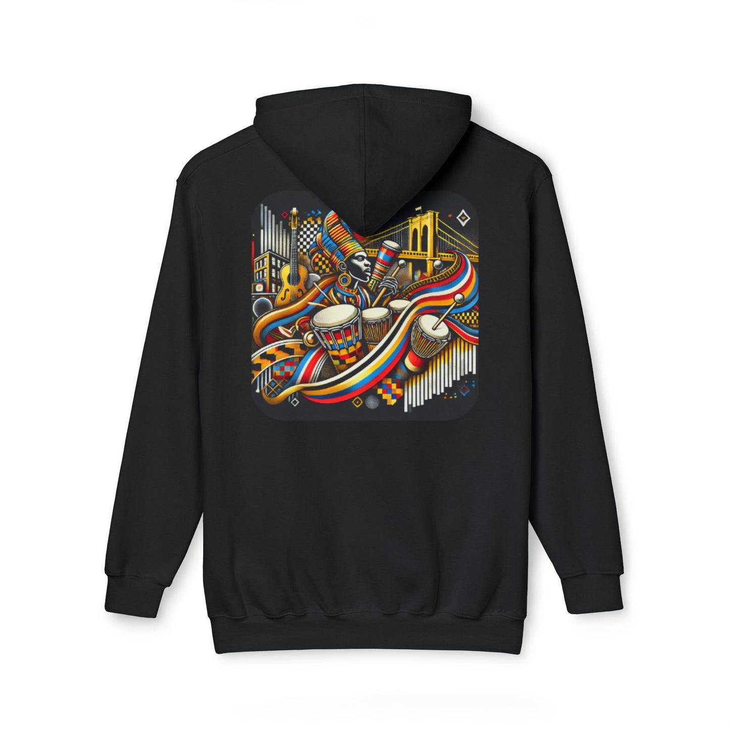 Ok Brooklyn Unisex Hooded Sweatshirt, Made in US