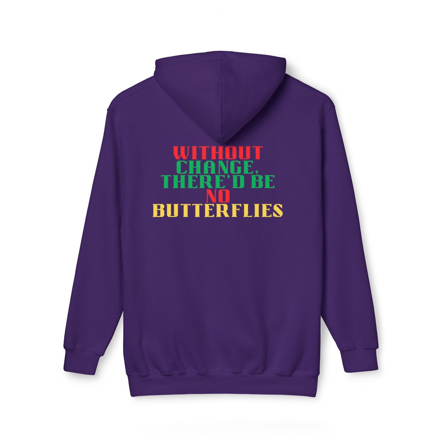 Brooklyn Butterfly Unisex Hooded Sweatshirt, Made in US