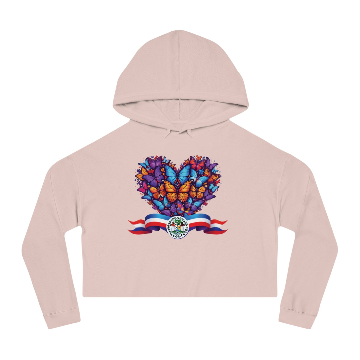 Women’s Cropped Butterfly's Heartland Hooded Sweatshirt