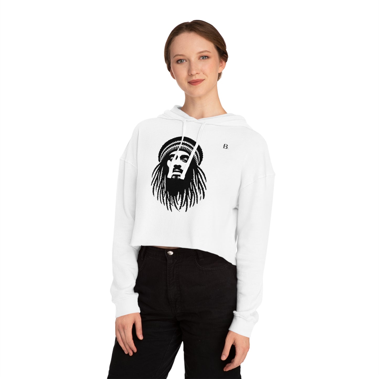 Begetter's Women’s Cropped Hooded Sweatshirt