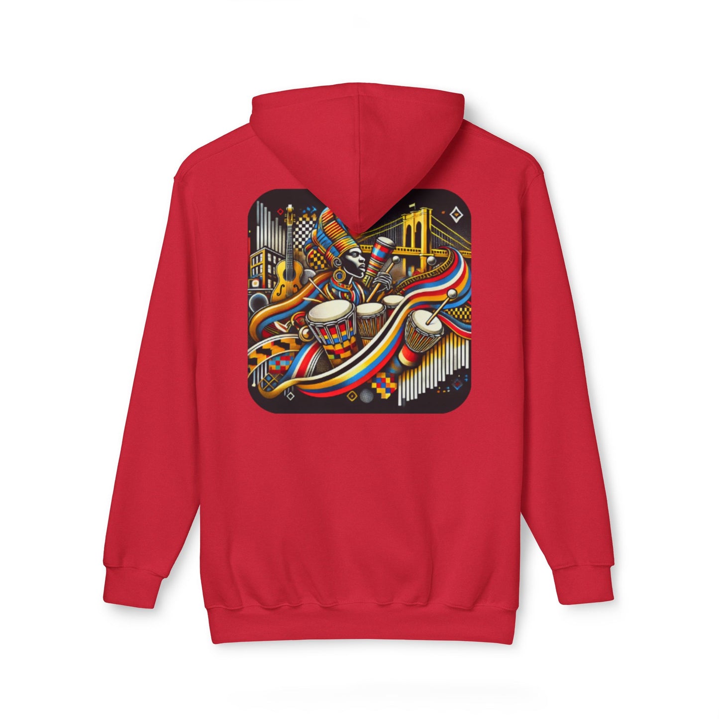 Ok Brooklyn Unisex Hooded Sweatshirt, Made in US