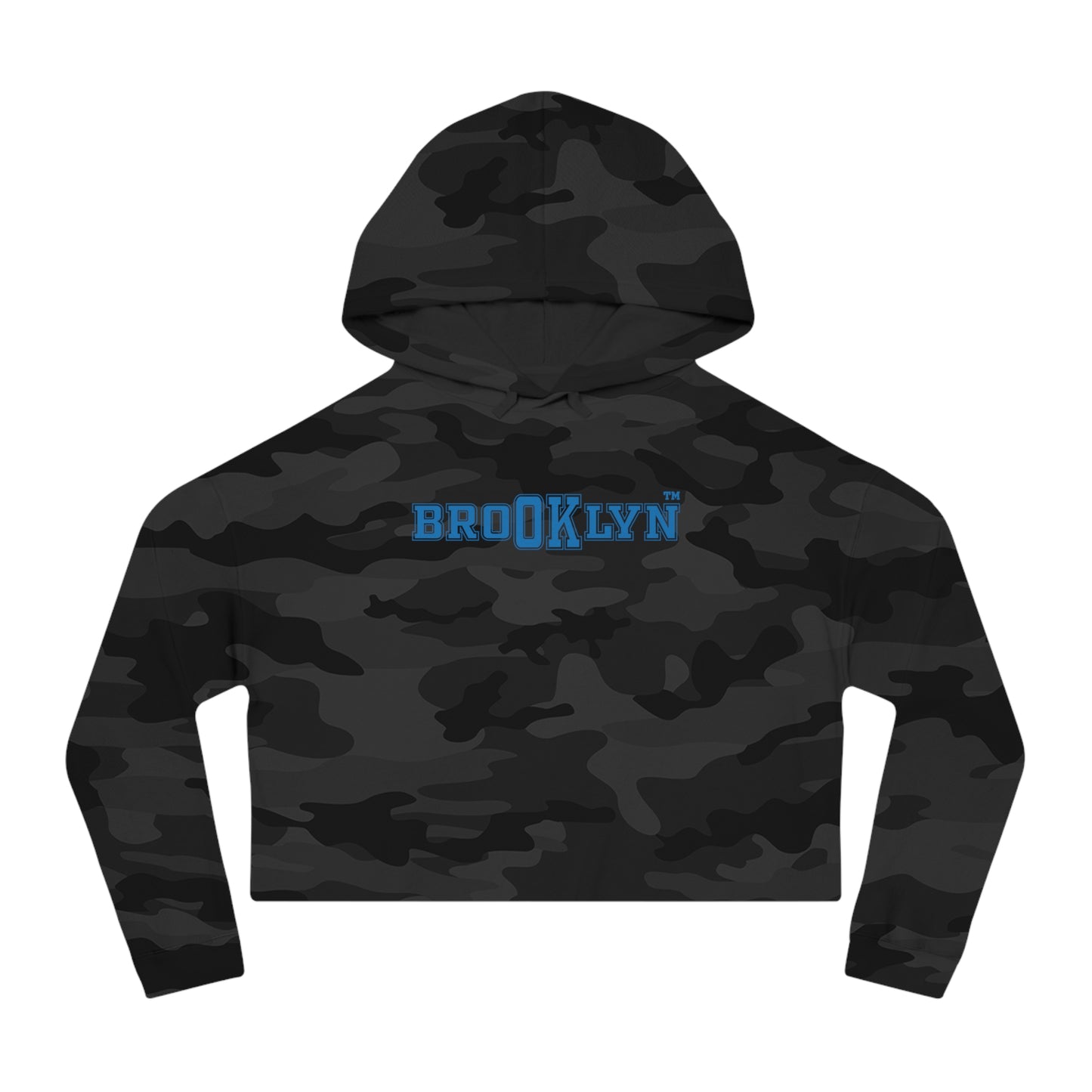 Ok Brooklyn's Women’s Cropped Hooded Sweatshirt
