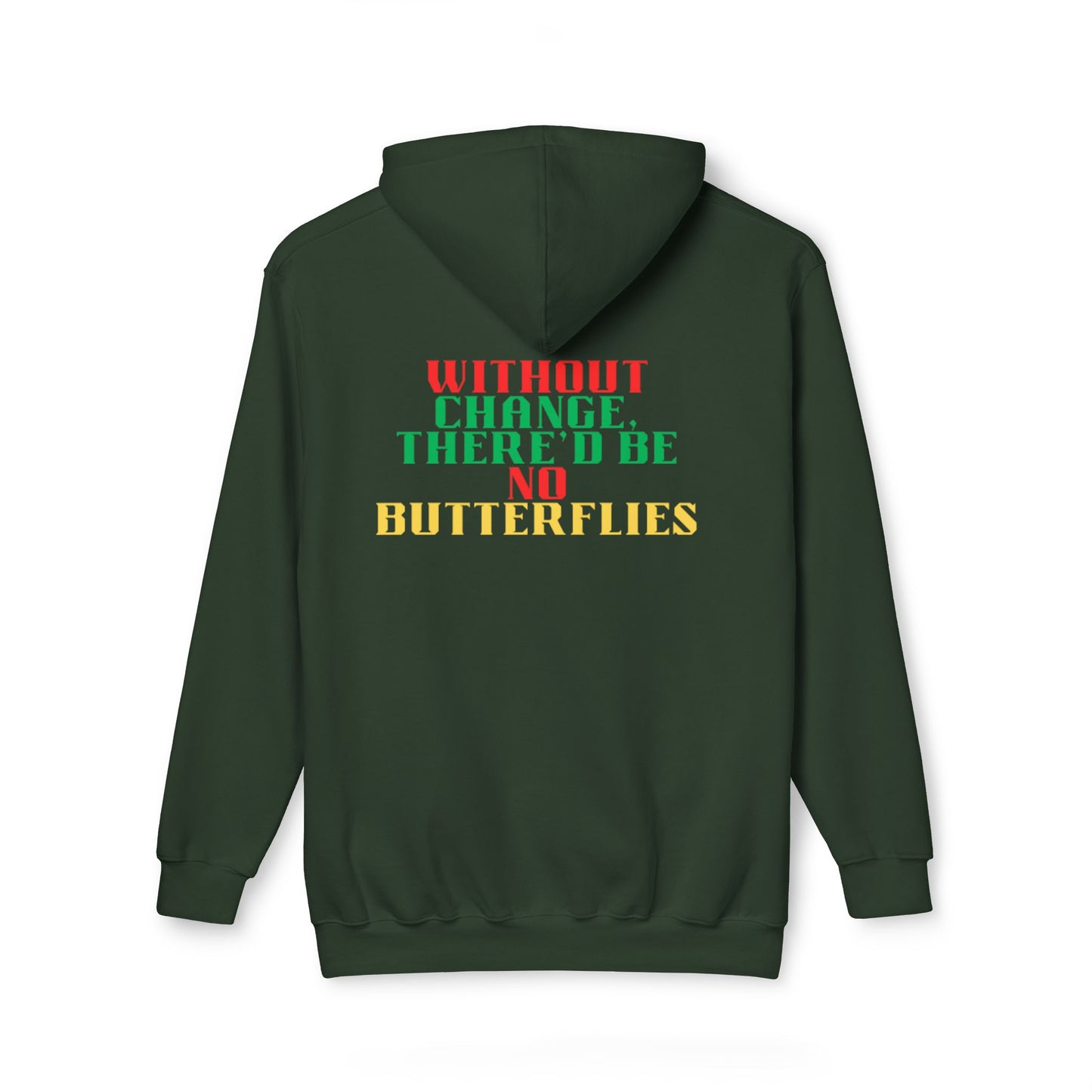 Brooklyn Butterfly Unisex Hooded Sweatshirt, Made in US