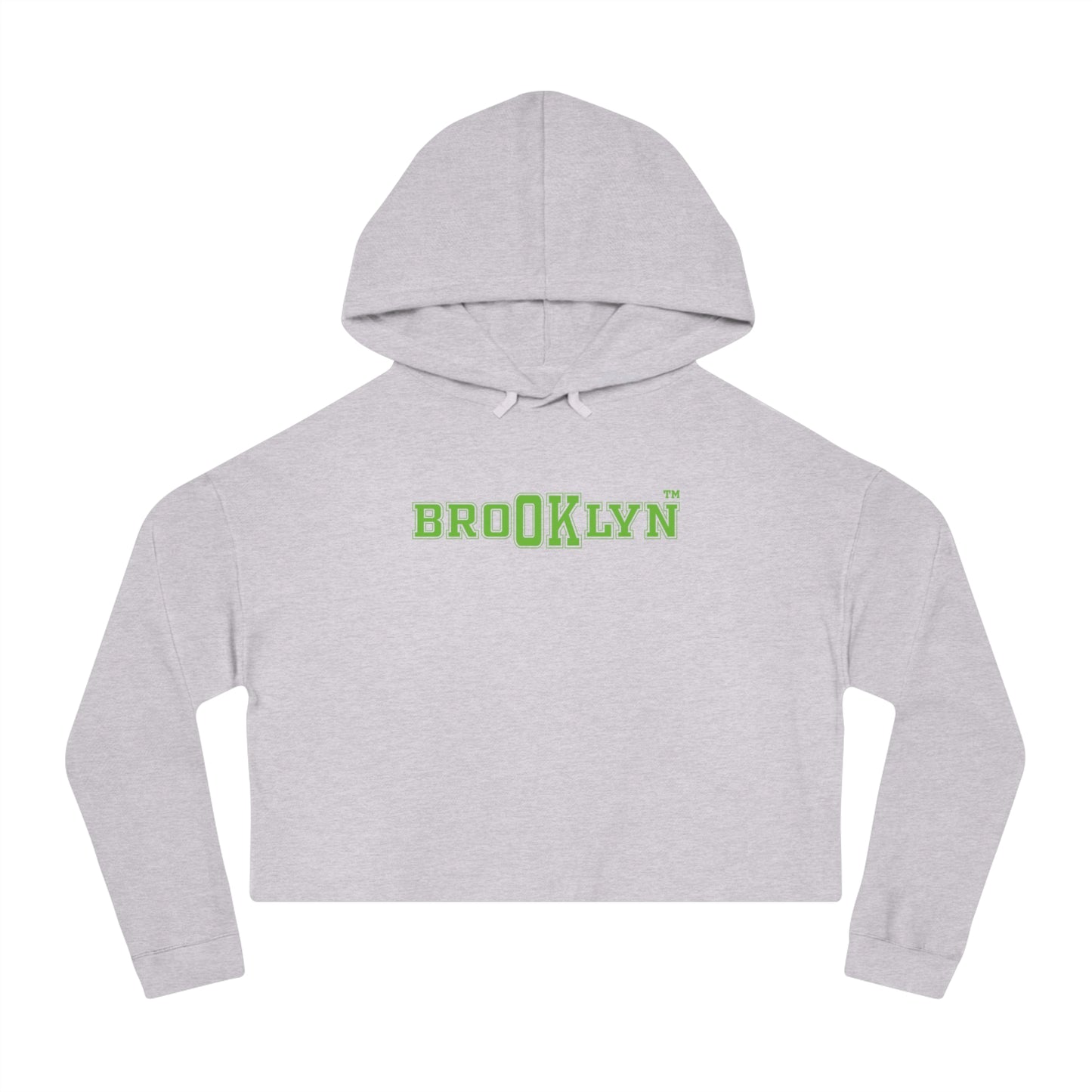 Ok Brooklyn's Women’s Cropped Hooded Sweatshirt