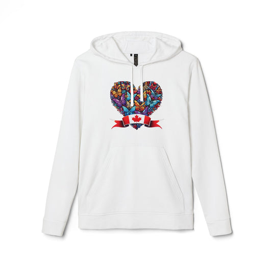 Butterfly's adidas Unisex Fleece Hoodie
