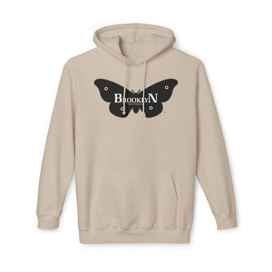 Brooklyn Butterfly Unisex Hooded Sweatshirt, Made in US