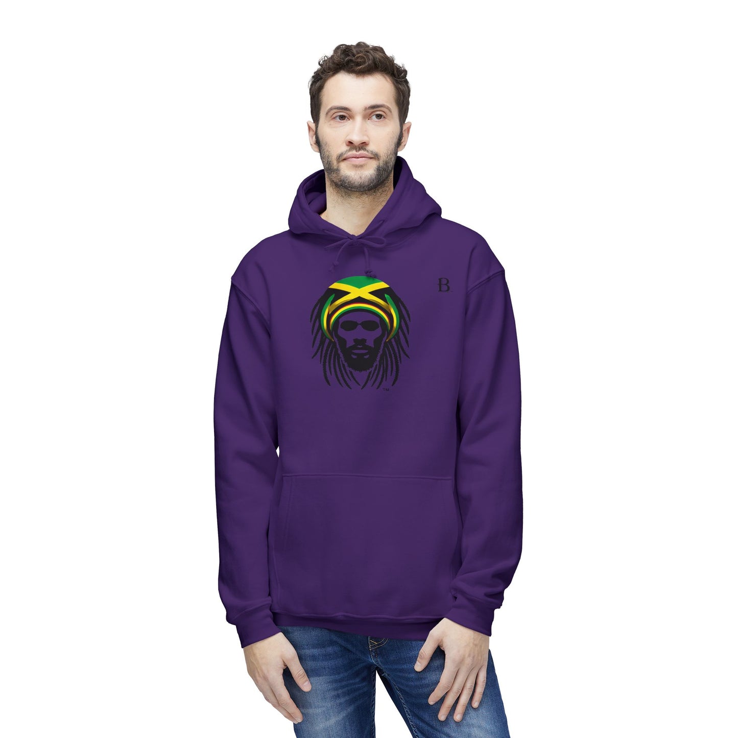 Begetter's Unisex Hooded Sweatshirt, Made in US