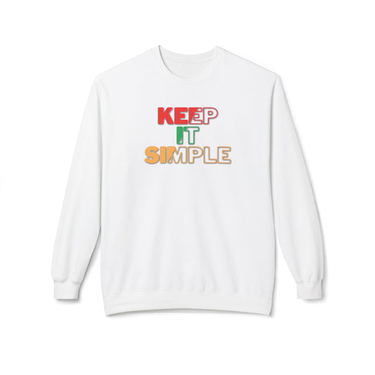 Begetter's "Keep It Simple" Unisex Crewneck Sweatshirt