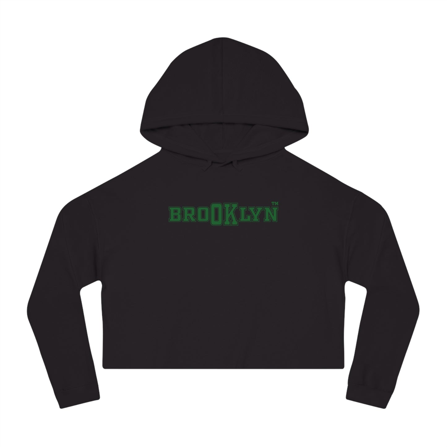 Ok Brooklyn's Women’s Cropped Hooded Sweatshirt