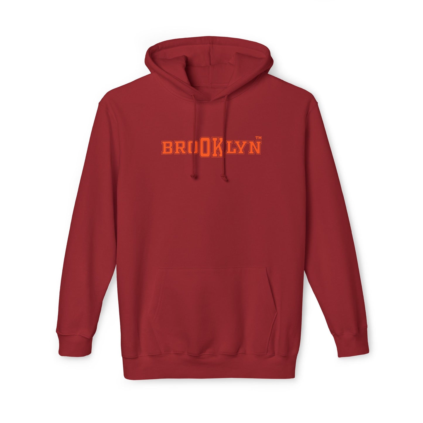 Ok Brooklyn's Unisex Hooded Sweatshirt, Made in US