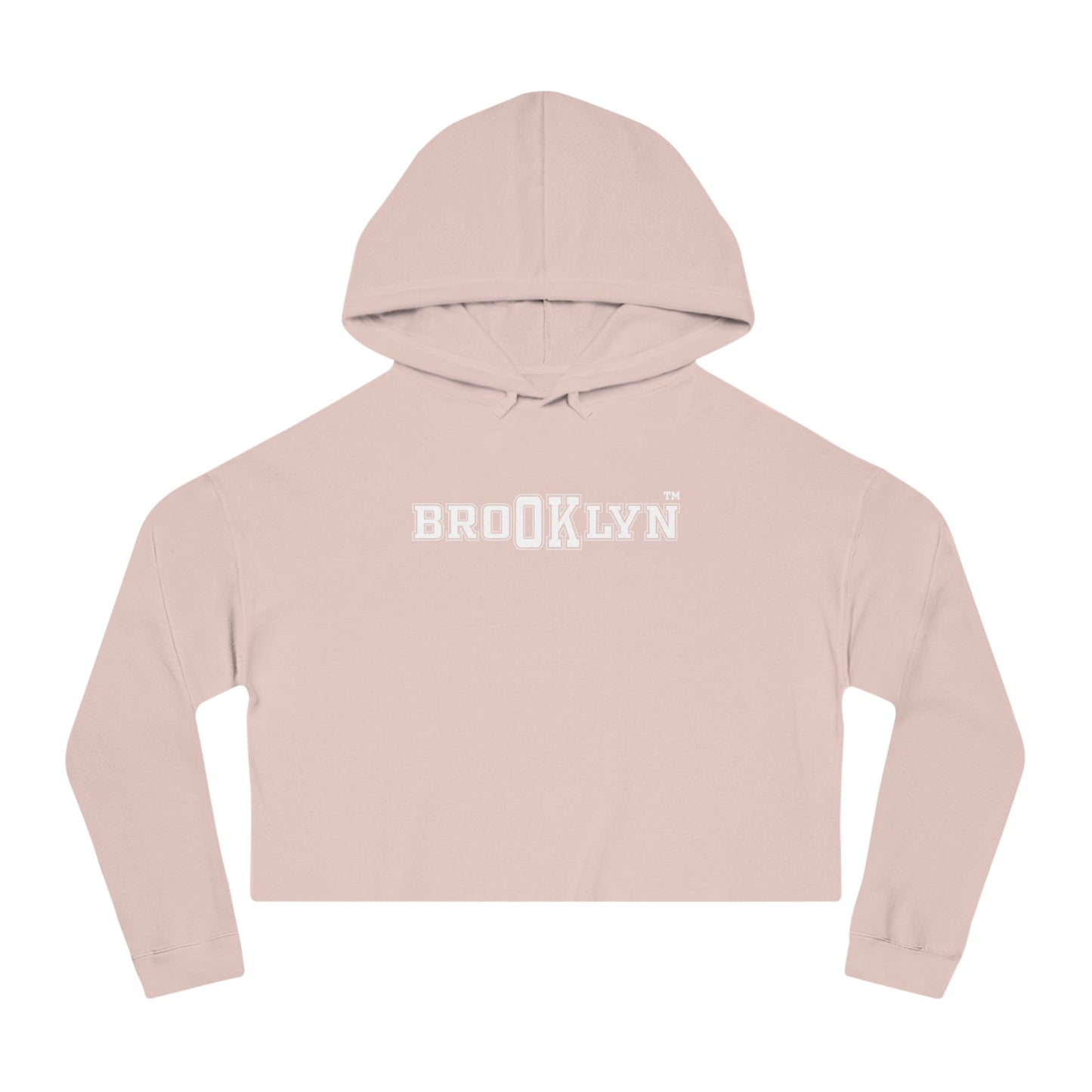 Ok Brooklyn's Women’s Cropped Hooded Sweatshirt