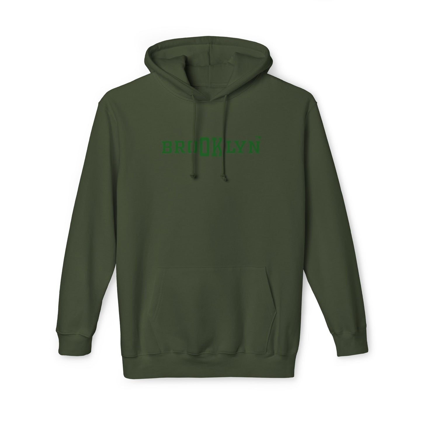 Ok Brooklyn's Unisex Hooded Sweatshirt, Made in US
