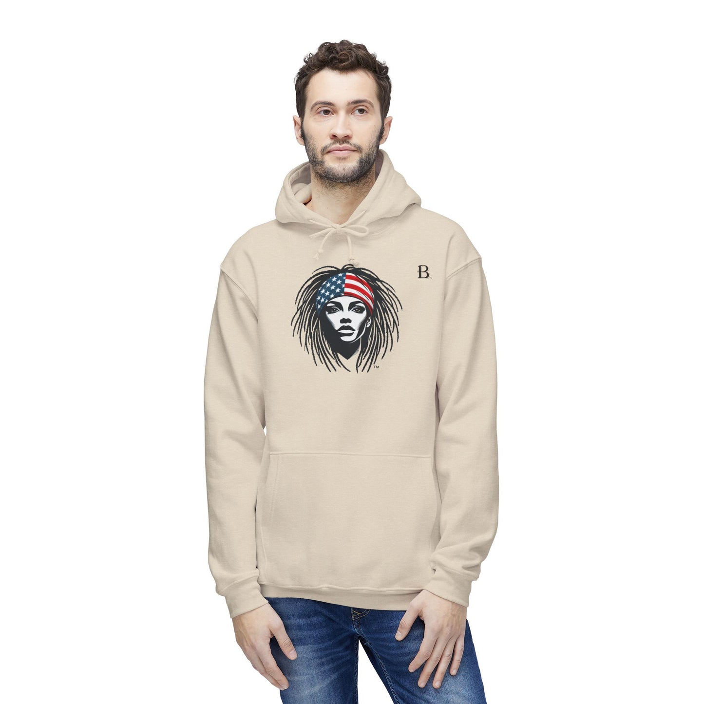 Begetter's Unisex Hooded Sweatshirt, Made in US