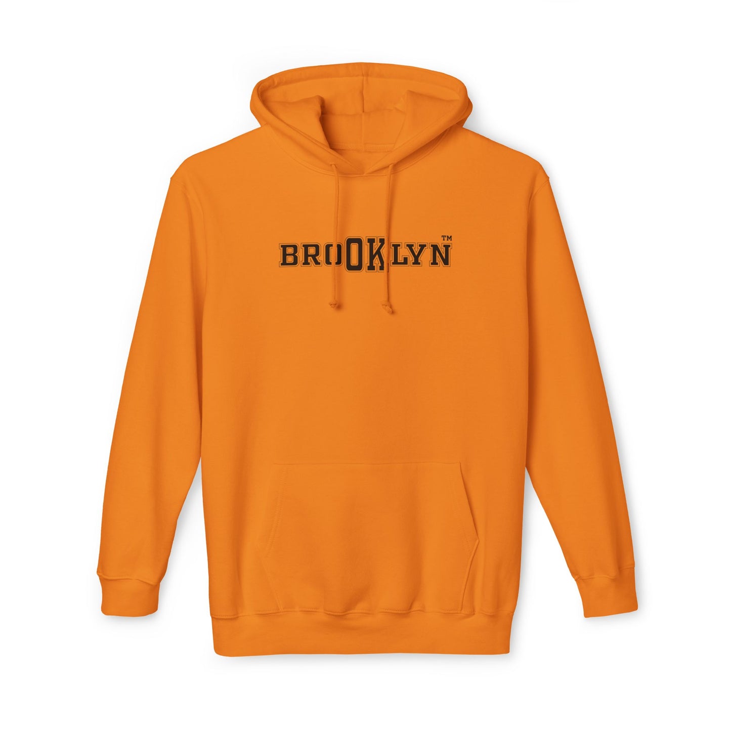 Ok Brooklyn's Unisex Hooded Sweatshirt, Made in US